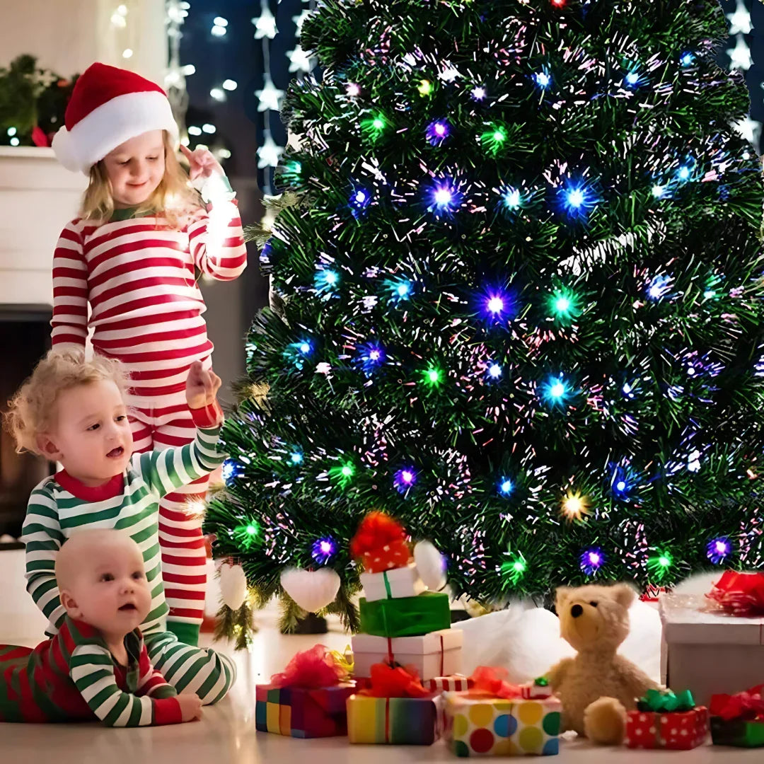 Artificial Christmas Tree - Pre-Lit - LED Lights
