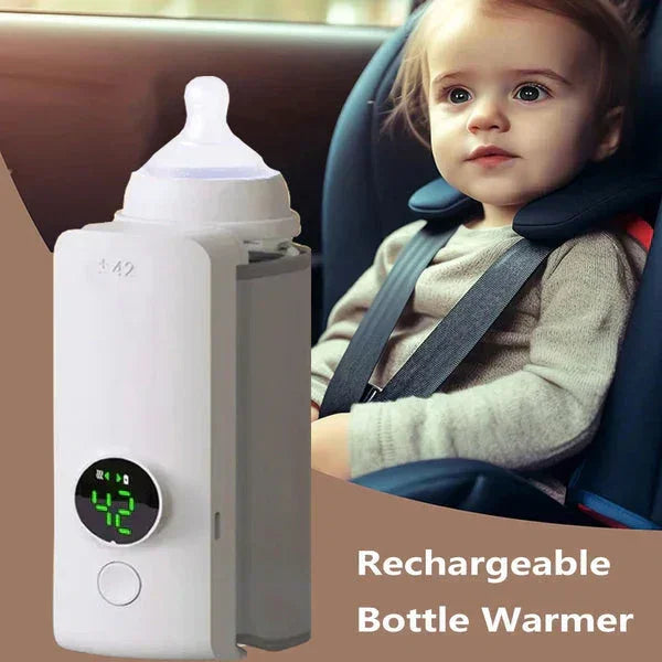 Baby Bottle Warmer - Portable - Digital Display