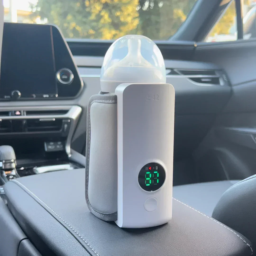 Baby Bottle Warmer - Portable - Digital Display