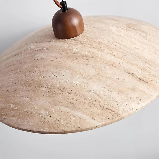 Pendant Lamp - Travertine Shade - G9 Socket - Luvonic