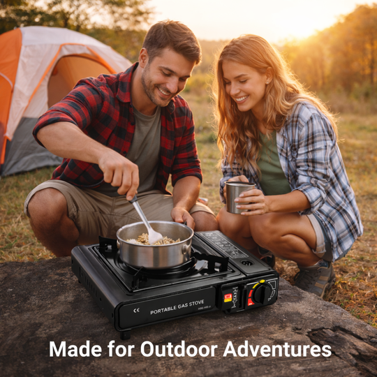 Camping Gas Stove - Portable Design - 2100W Power