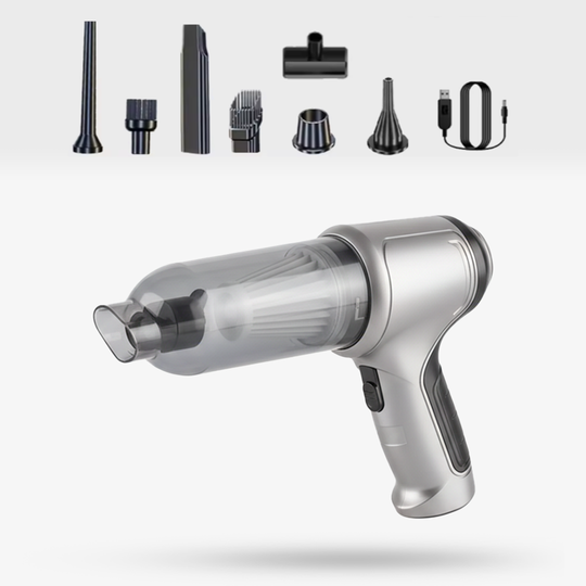 Car Vacuum Cleaner - Cordless Design - Multi Functional