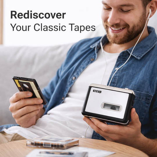 Cassette Converter - USB Transfer - Portable Player