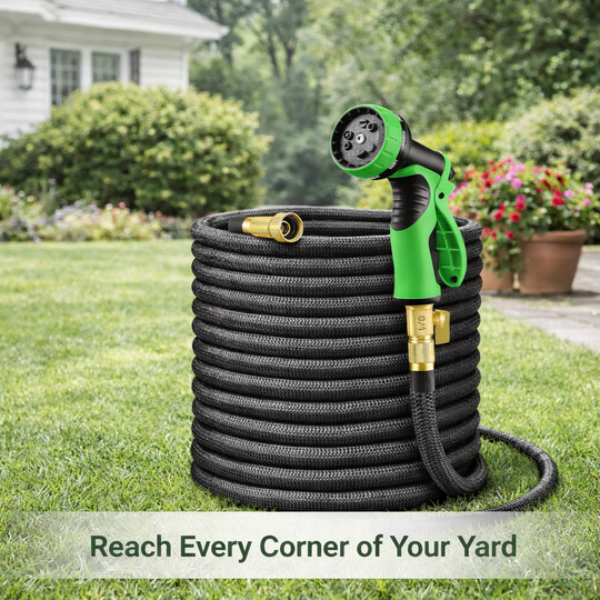 Garden Water Hose - Expandable Design - Outdoor Use