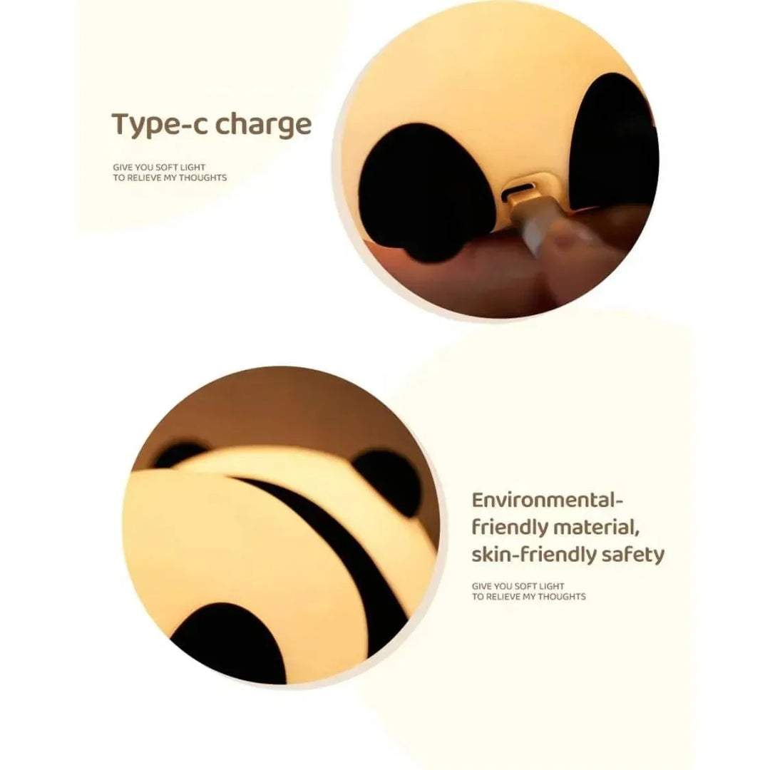 Children's Night Light - Silicone Animal - USB Rechargeable