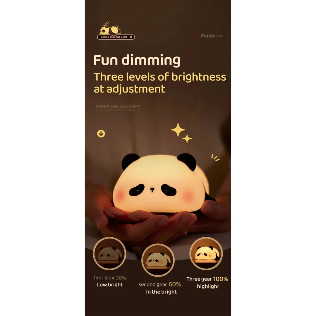 Children's Night Light - Silicone Animal - USB Rechargeable