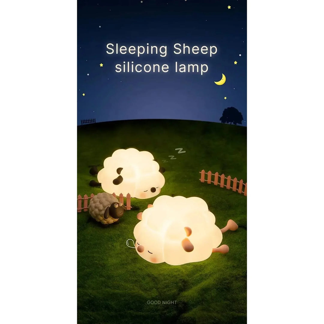 Children's Night Light - Silicone Animal - USB Rechargeable