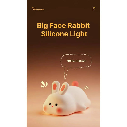 Children's Night Light - Silicone Animal - USB Rechargeable