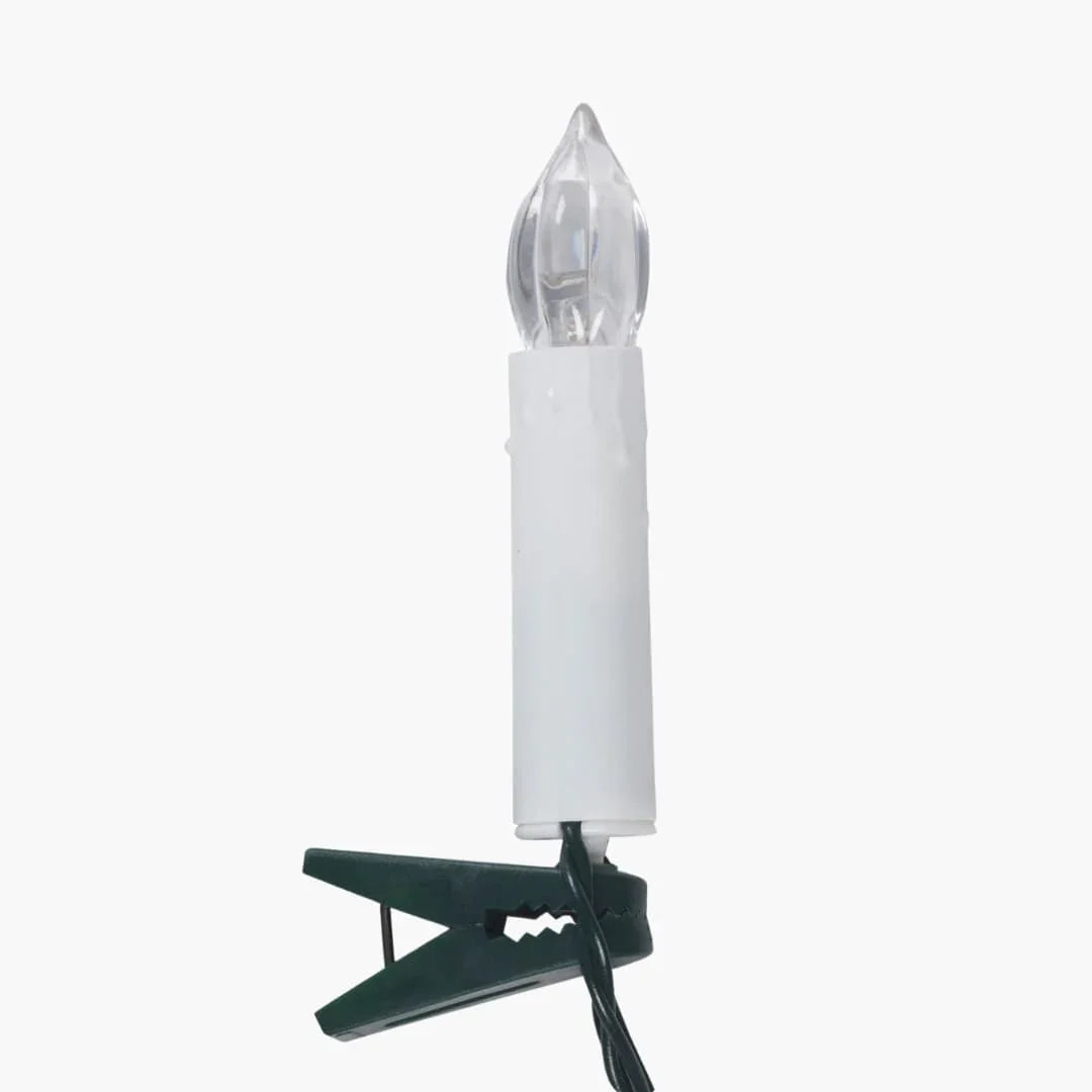 Christmas Candle Lights - Warm White LED - Tree Decoration