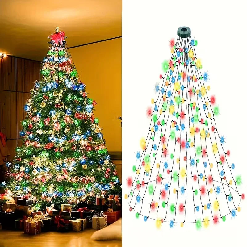 Christmas Tree Lights - USB Powered - Remote Control