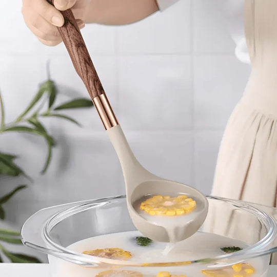 Cooking Utensil Set - Silicone Tools - Kitchen Accessory