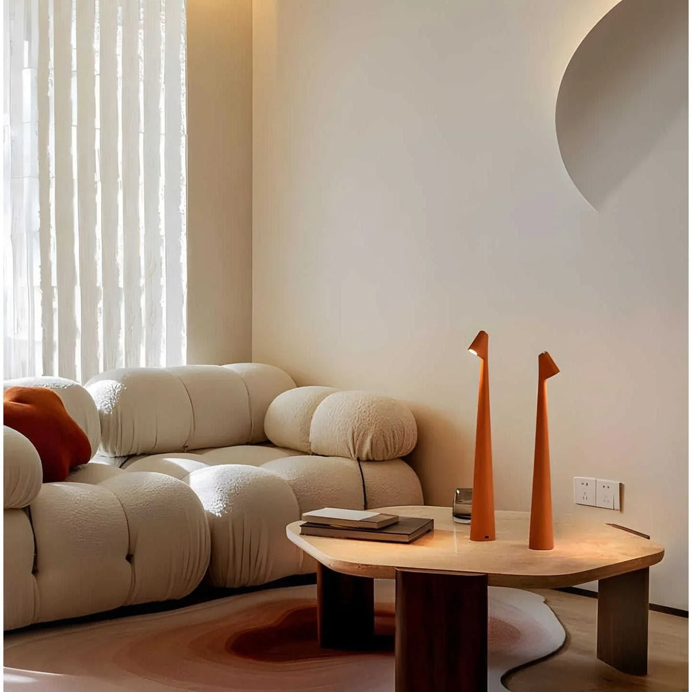 Cordless Table Lamp - Battery Operated - Adjustable Brightness - Luvonic