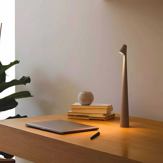 Cordless Table Lamp - Battery Operated - Adjustable Brightness - Luvonic