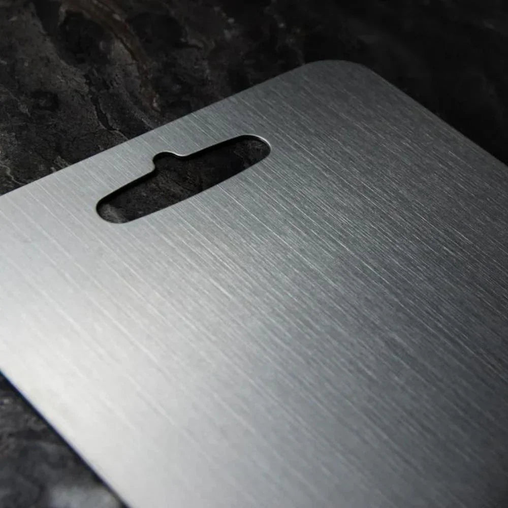 Cutting Board - Stainless Steel - Kitchen Use
