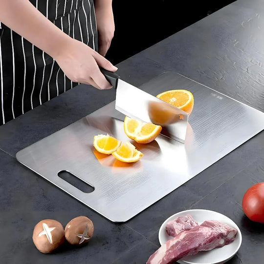 Cutting Board - Stainless Steel - Kitchen Use