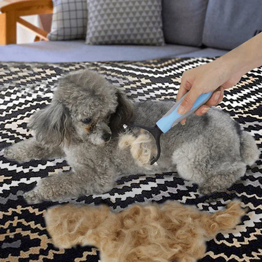 Detangling Pet Comb - Two-Sided Design - Stainless Steel