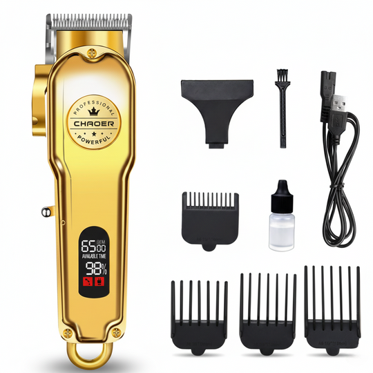 Dog Hair Clipper - Rechargeable Trimmer - Metal Design