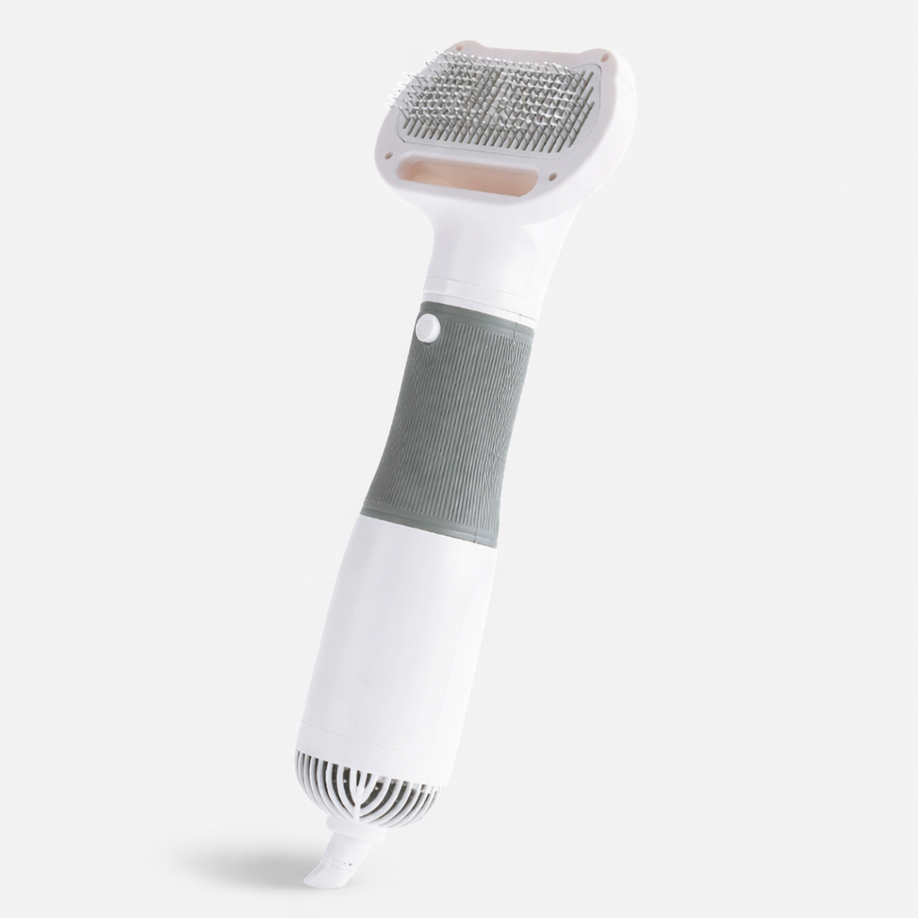 Dog Hair Dryer - Grooming Brush - Styling Comb