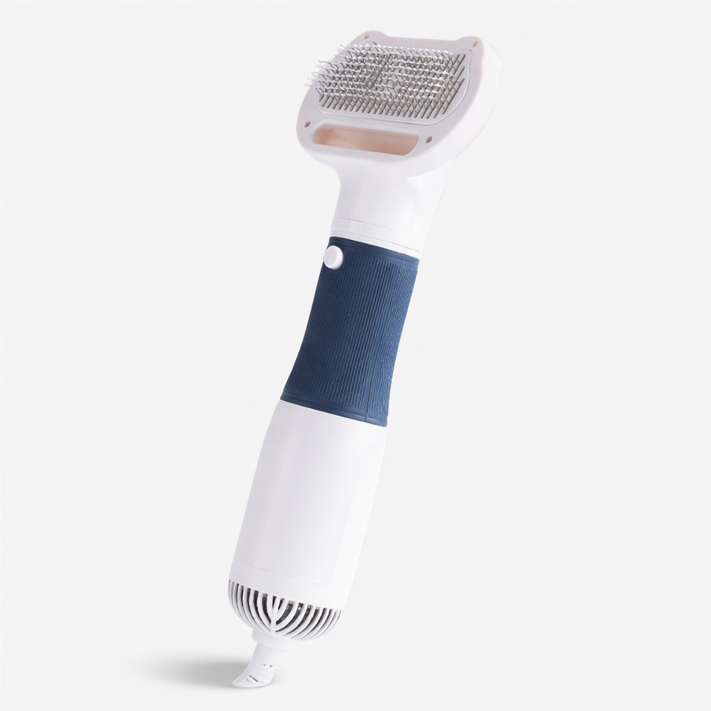 Dog Hair Dryer - Grooming Brush - Styling Comb