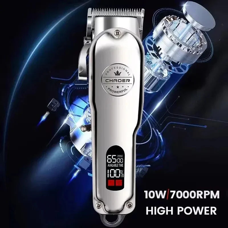 Dog Hair Clipper - Rechargeable Trimmer - Metal Design