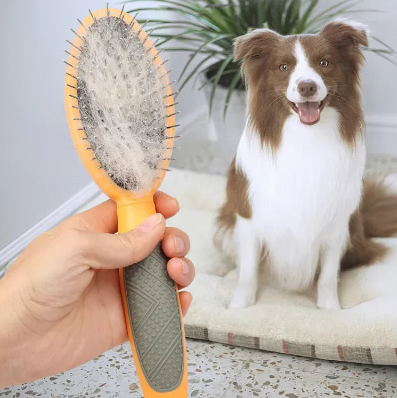 Double-Sided Pet Brush - Grooming Tool - Coat Care