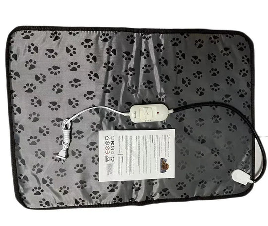 Electric Dog Heating Pad - Adjustable Temperature - Safety Design
