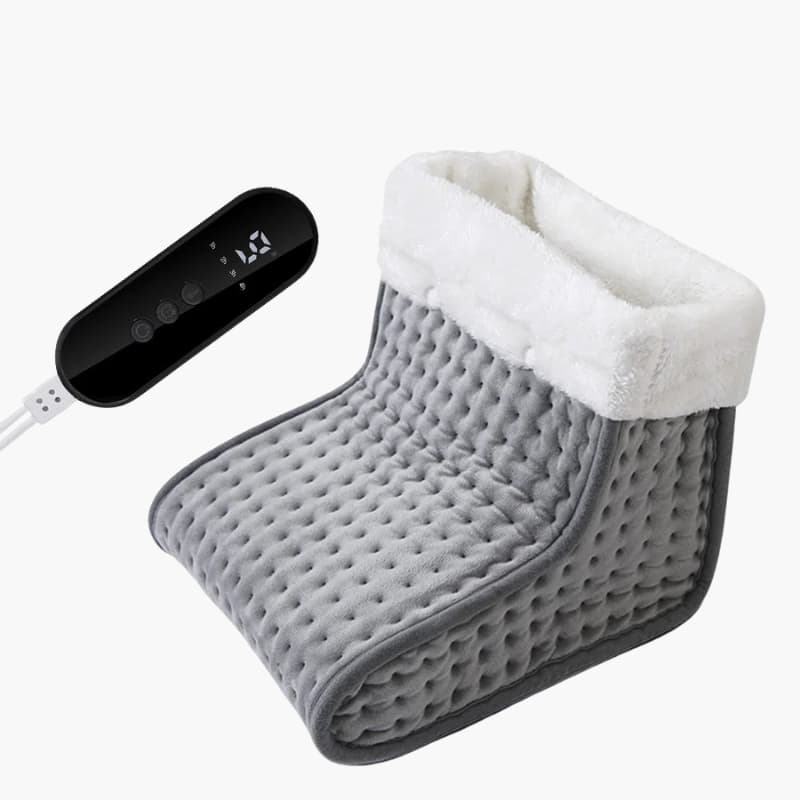 Electric Foot Warmer - Adjustable Temperature - Plush Surface
