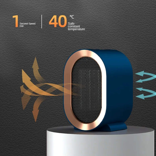 Electric Heater - Portable Design - Compact Room Heater