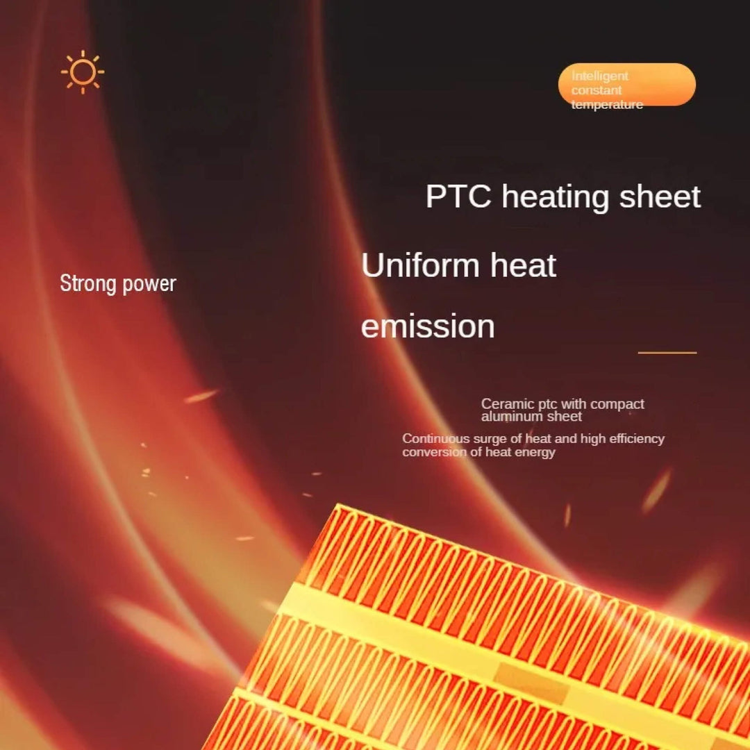 Electric Heater - Portable Design - Compact Room Heater