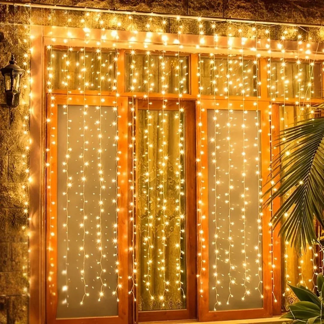 Fairy Light Curtain - USB LED - Remote Control
