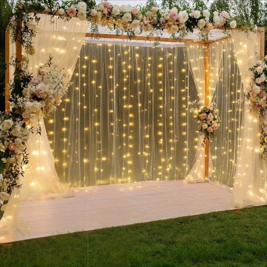 Fairy Light Curtain - USB LED - Remote Control