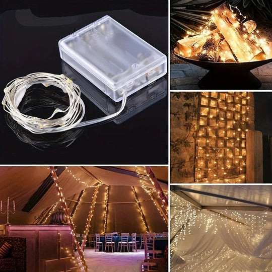 Fairy String Lights - Battery Powered - Warm Whit