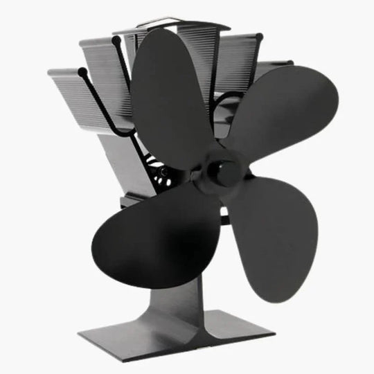 Fireplace Fan - Heat Powered - 4 Blade