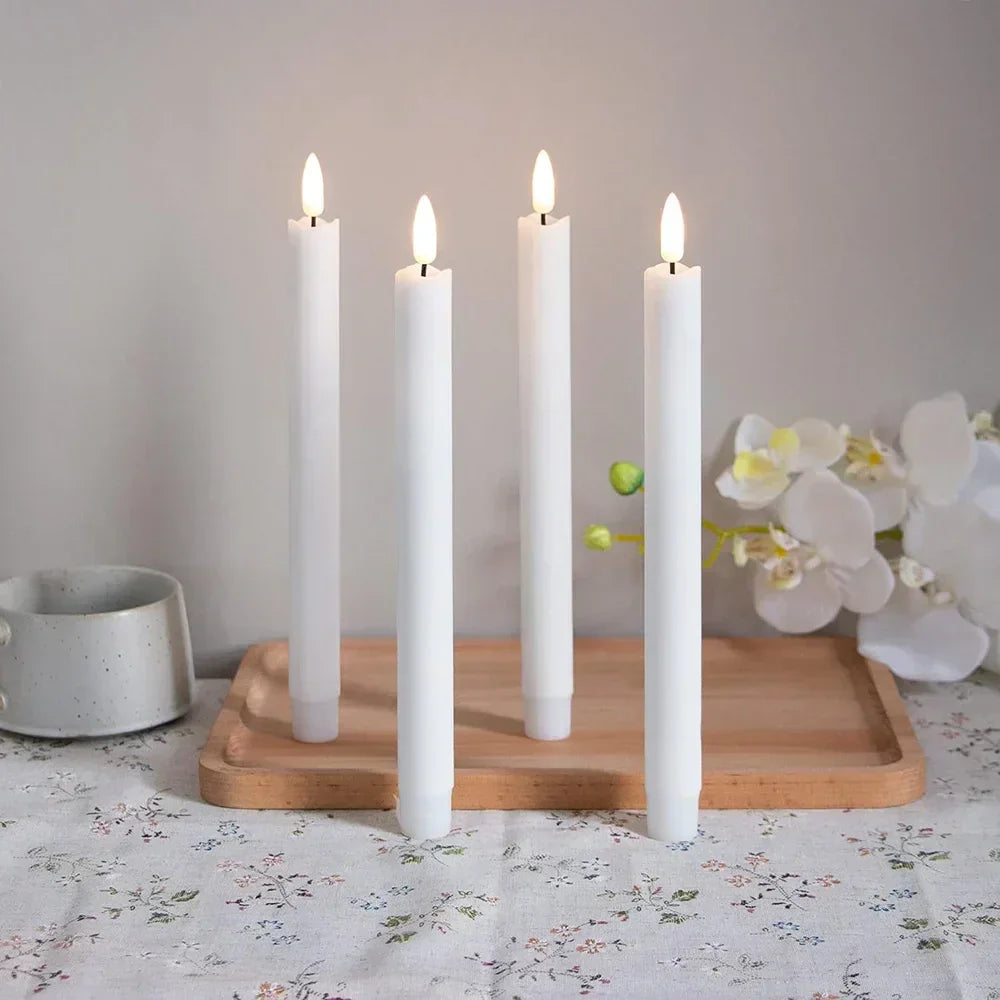 Flameless LED Candles - Realistic Flame - Battery Operated