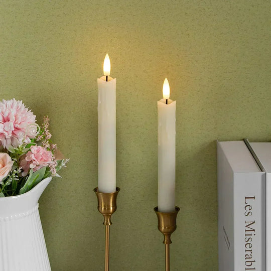 Flameless LED Candles - Realistic Flame - Battery Operated