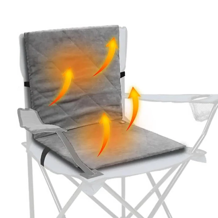 Foldable Heated Seat Cushion - 3 Temperature Settings - USB Powered