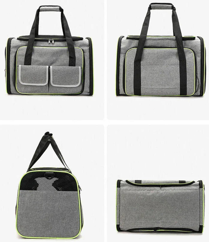 Foldable Pet Carrier - Compact Design - Secure Travel