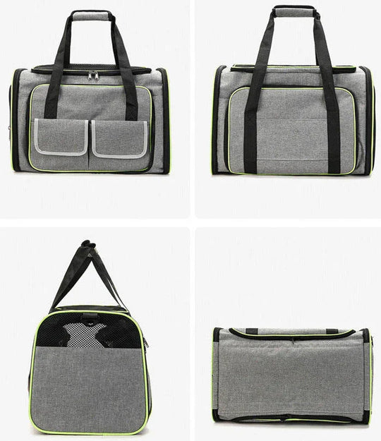 Foldable Pet Carrier - Compact Design - Secure Travel