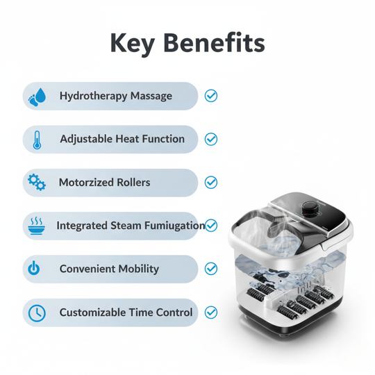 Foot Spa Massager - Hydrotherapy - Heat Function