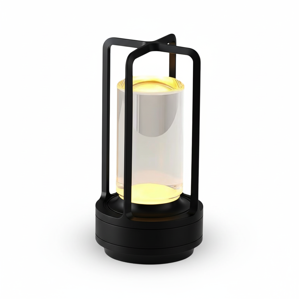 Cordless LED Lamp - Metal Design - Touch Control