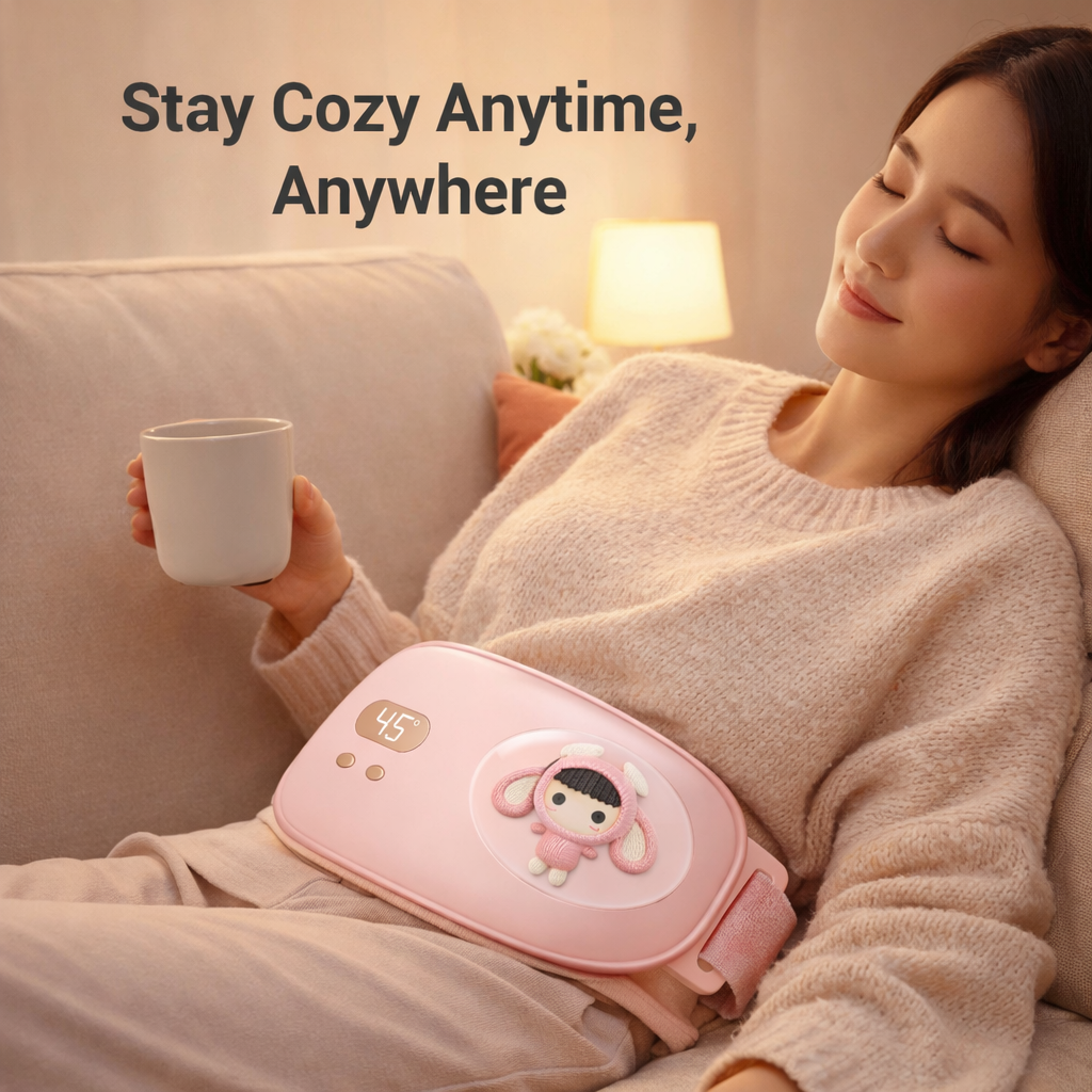 Heating Waist Band - Wireless Design - USB Rechargeable