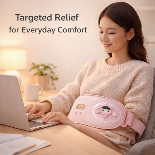 Heating Waist Band - Wireless Design - USB Rechargeable
