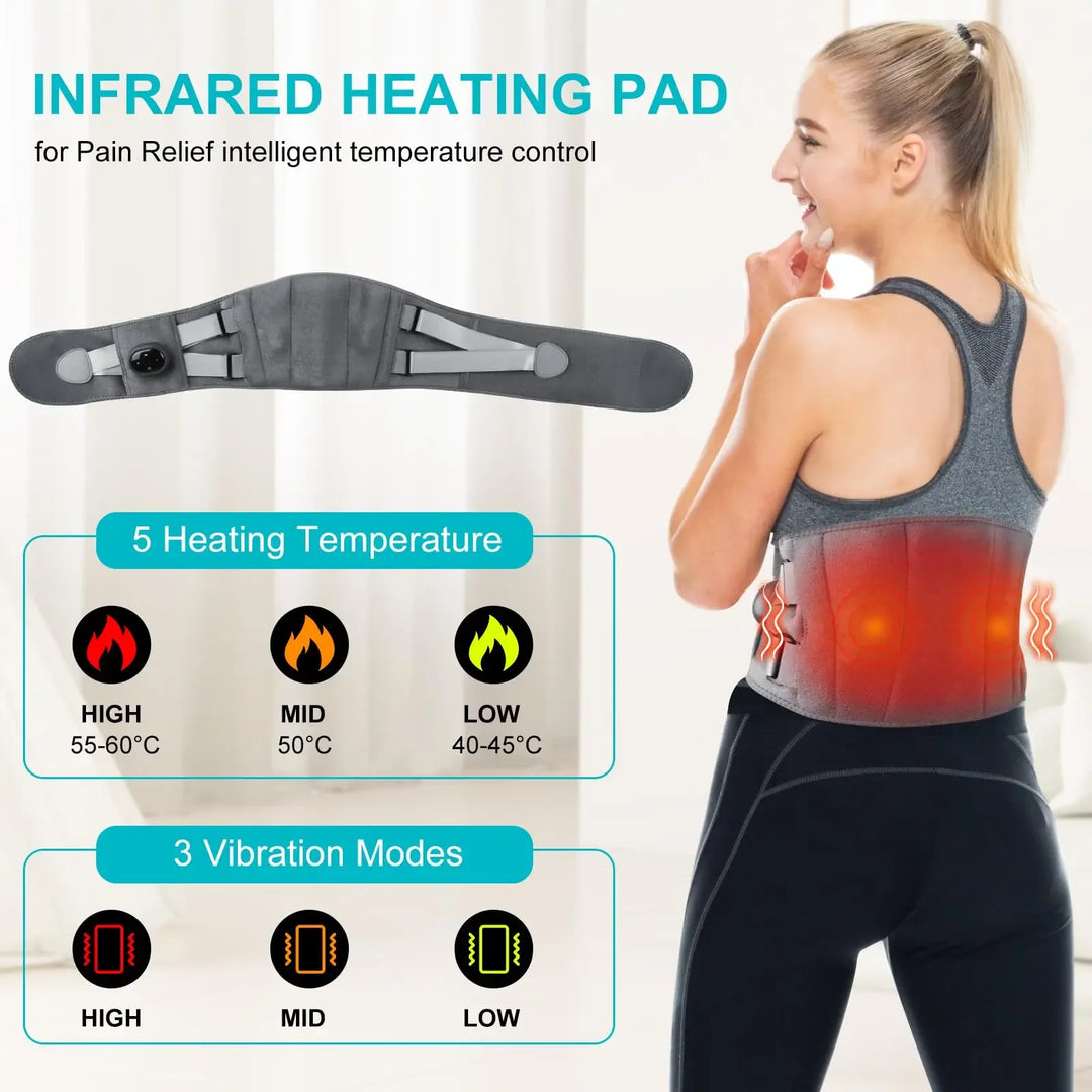 Heating Pad - Lower Back - Vibration Massager