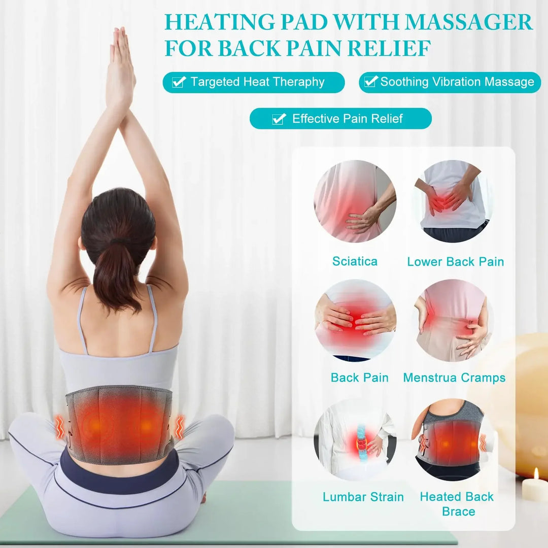 Heating Pad - Lower Back - Vibration Massager