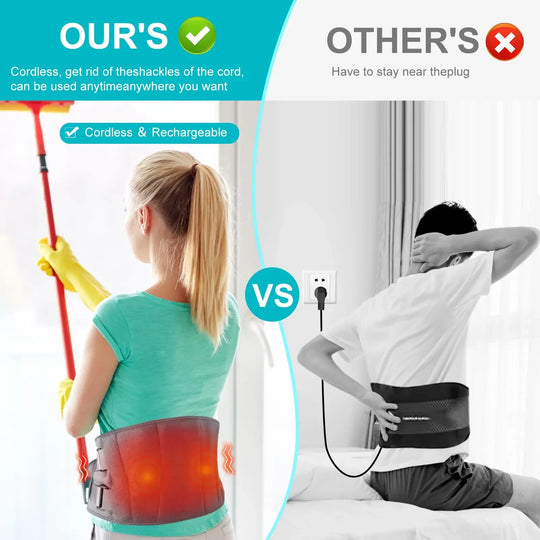 Heating Pad - Lower Back - Vibration Massager