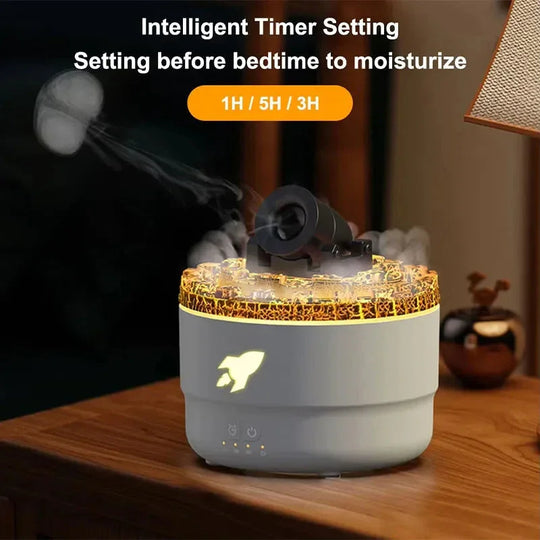 Humidifier - Aromatherapy Diffuser - Volcanic Design