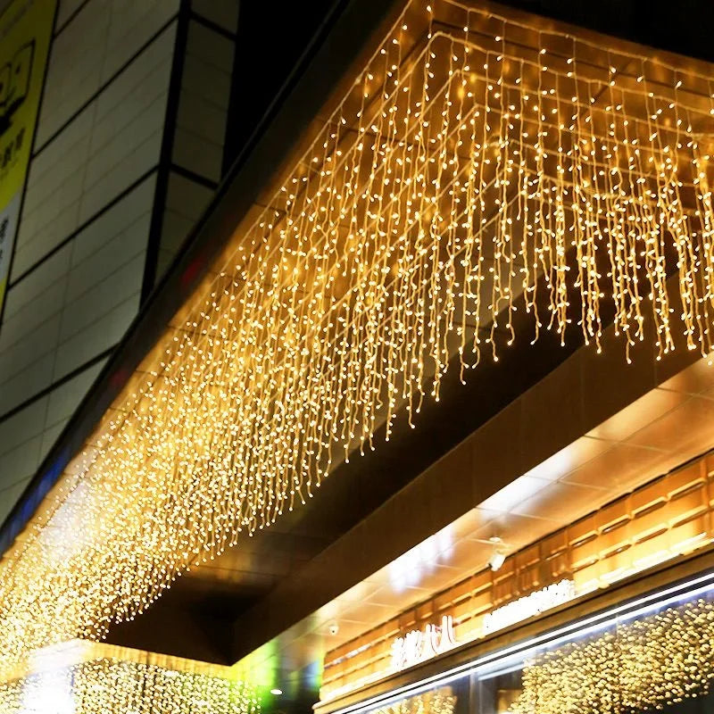 Icicle Lights - Outdoor Lighting - LED Decor