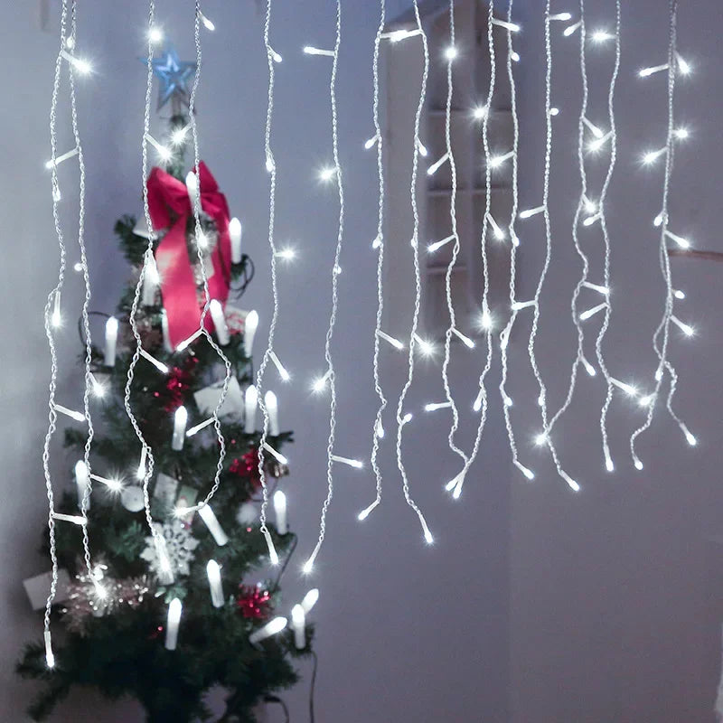 Icicle Lights - Outdoor Lighting - LED Decor