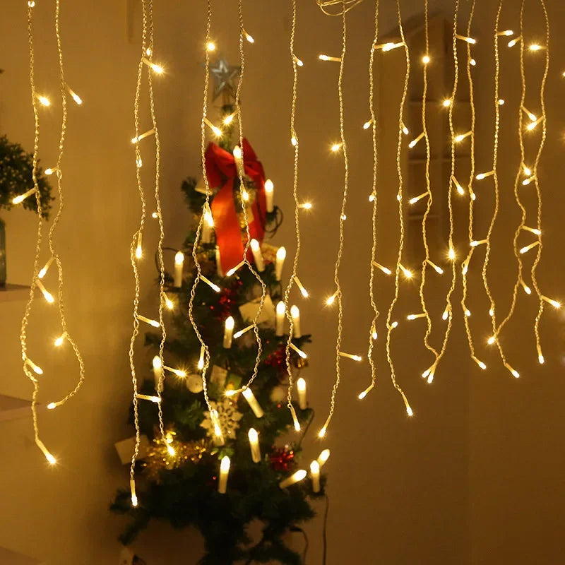 Icicle Lights - Outdoor Lighting - LED Decor