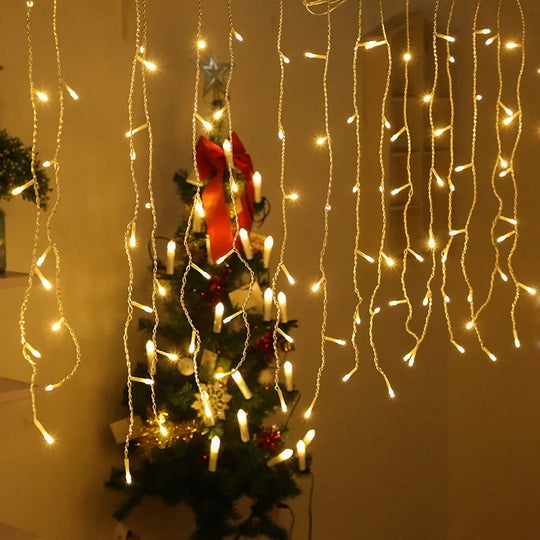 Icicle Lights - Outdoor Lighting - LED Decor